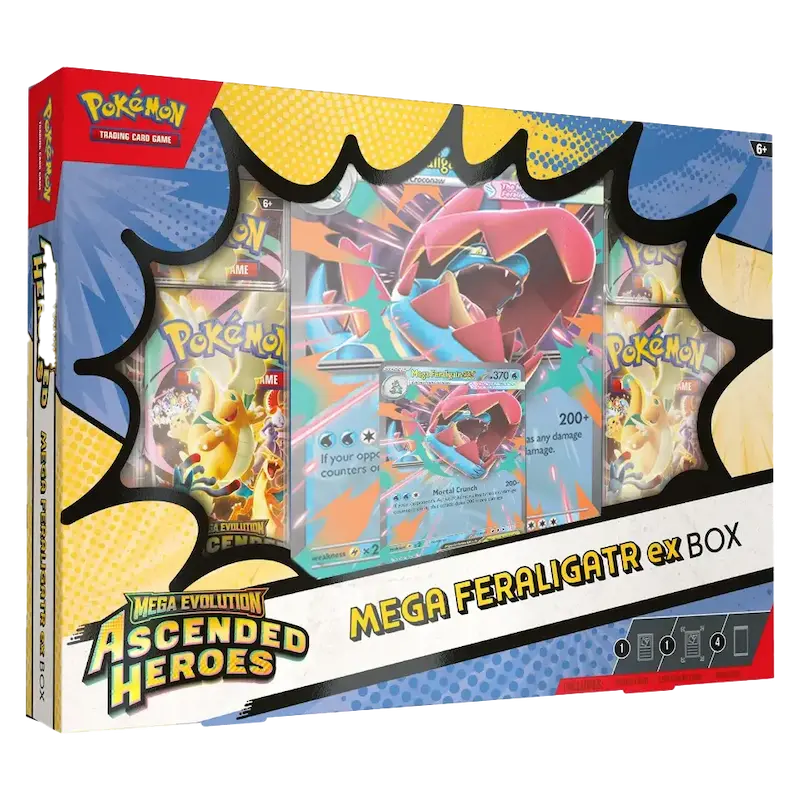 Ascended Heroes: Mega Feraligatr ex Collection Box