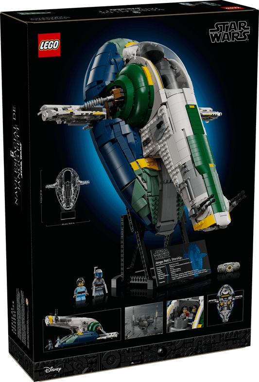LEGO Star Wars Jango Fetts Firespray-class Ruimteschip (75409)