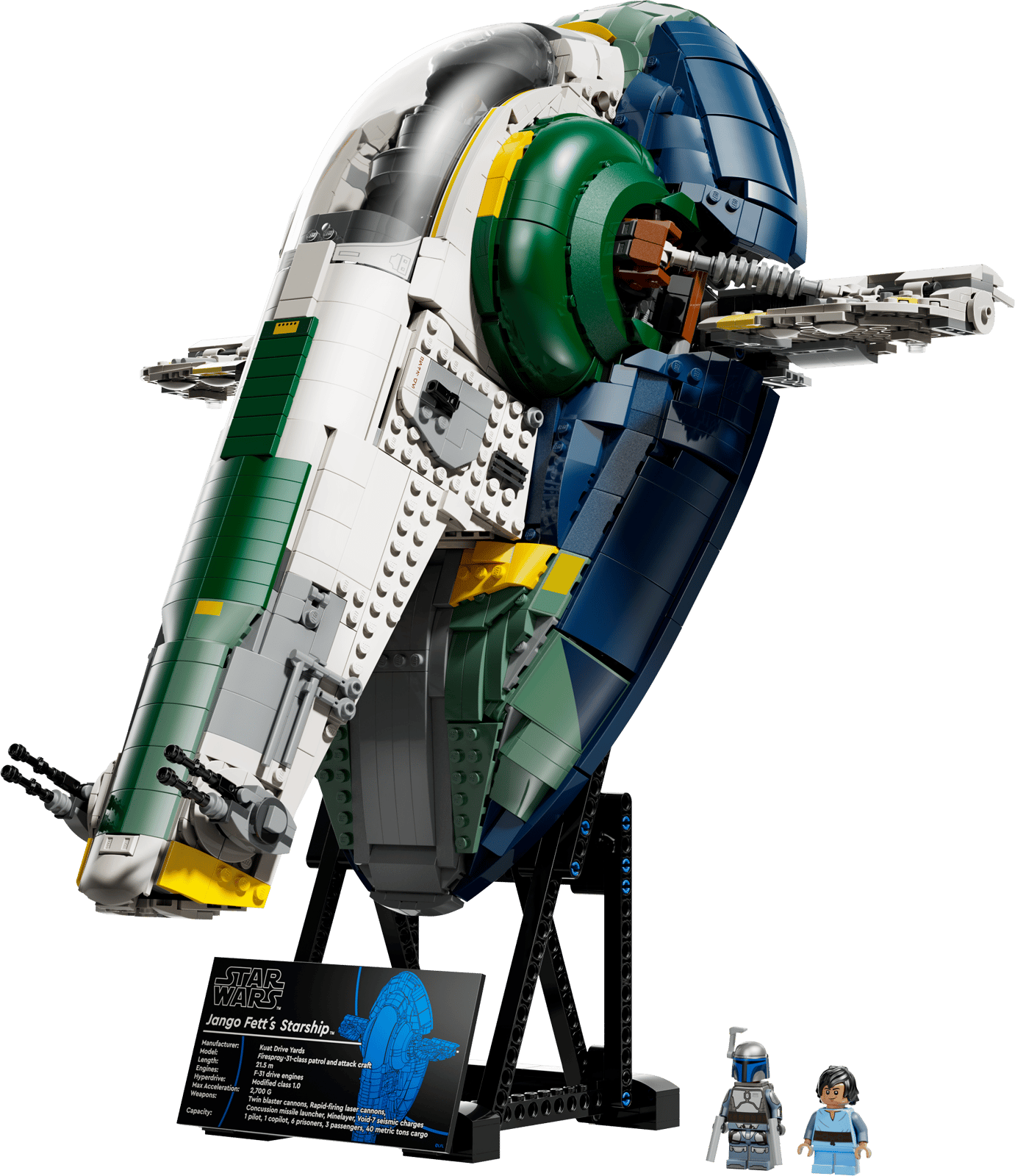 LEGO Star Wars Jango Fetts Firespray-class Ruimteschip (75409)